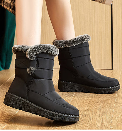 Women's Winter Ankle Boots with Fur