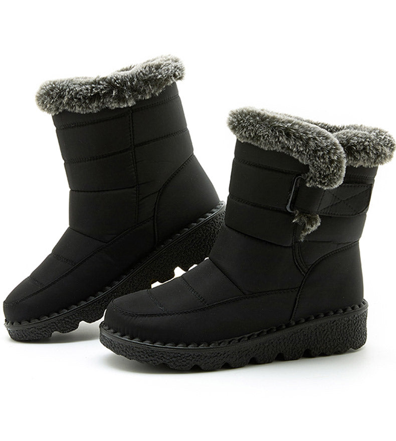 Women's Winter Ankle Boots with Fur