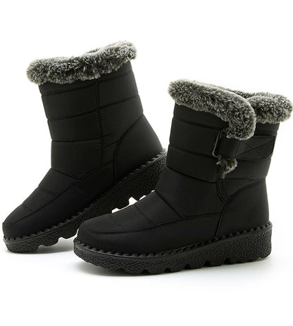 Women's Winter Ankle Boots with Fur