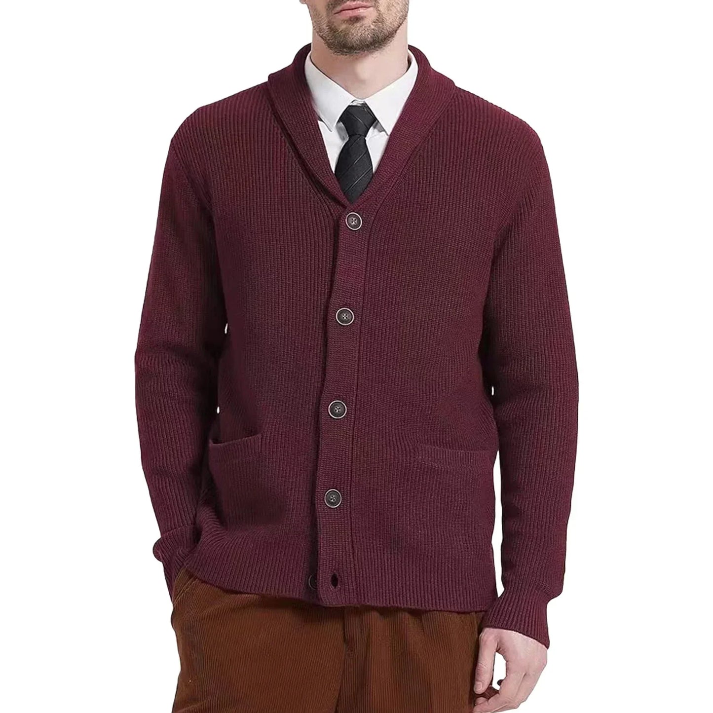 Harland Cable Knit Cardigan