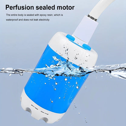 Rechargeable Camping Shower Pump 4000mAh Digital Display