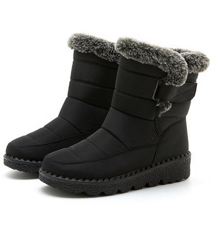 Women's Winter Ankle Boots with Fur