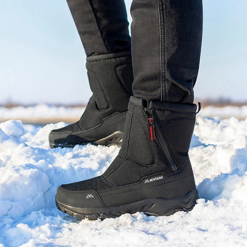 Men's Waterproof Insulated Snow Boots