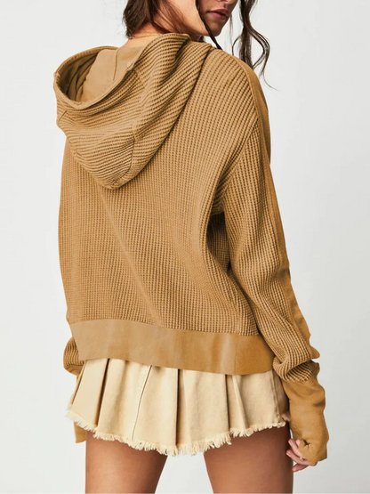 Valona Waffle Hoodie