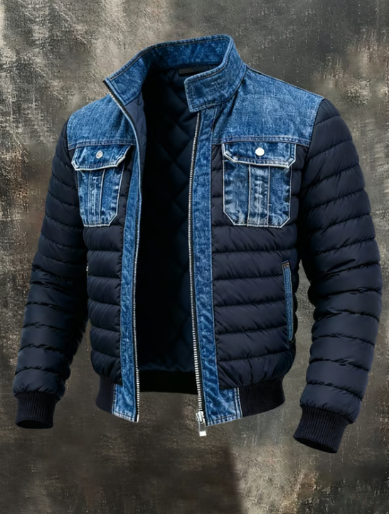 Fletcher | Hybrid Quilted Denim Jacket