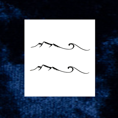 Temporary Tattoo Sheet with Custom Design Option and 7-Day Wear Time