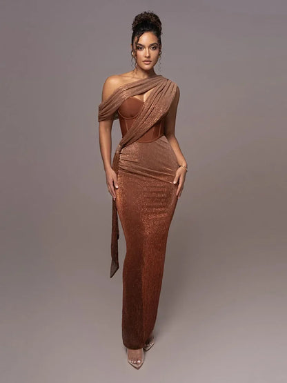 Agatha One Shoulder Dress