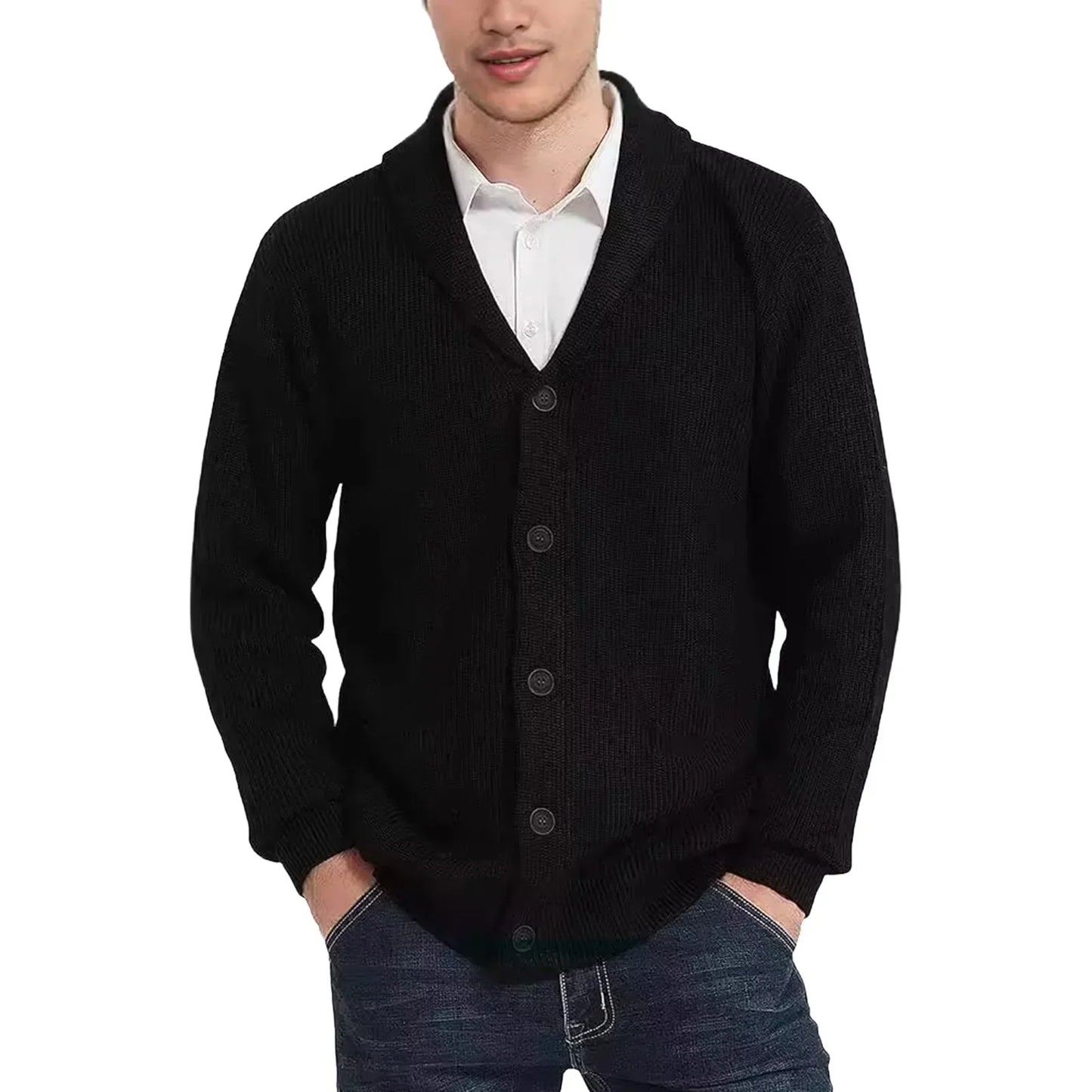 Harland Cable Knit Cardigan