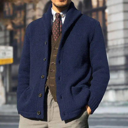 Harland Cable Knit Cardigan