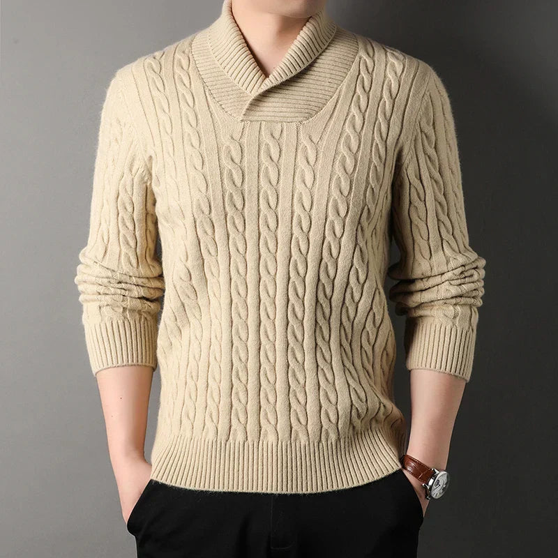 Alren Cable Cashmere Pullover