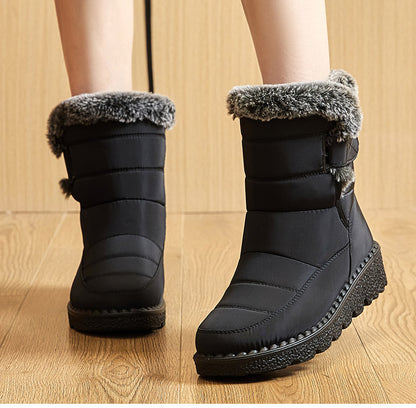 Women's Winter Ankle Boots with Fur