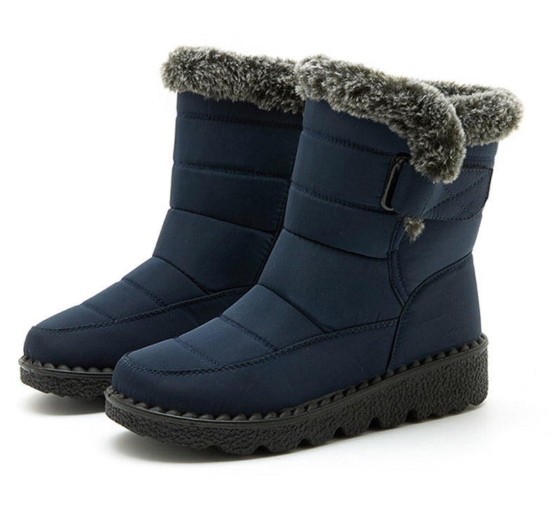 Women's Winter Ankle Boots with Fur