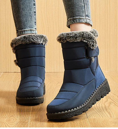 Women's Winter Ankle Boots with Fur