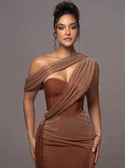 Agatha One Shoulder Dress
