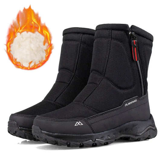 Men's Waterproof Insulated Snow Boots