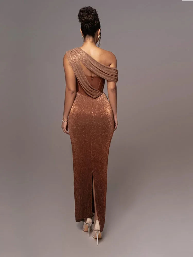 Agatha One Shoulder Dress