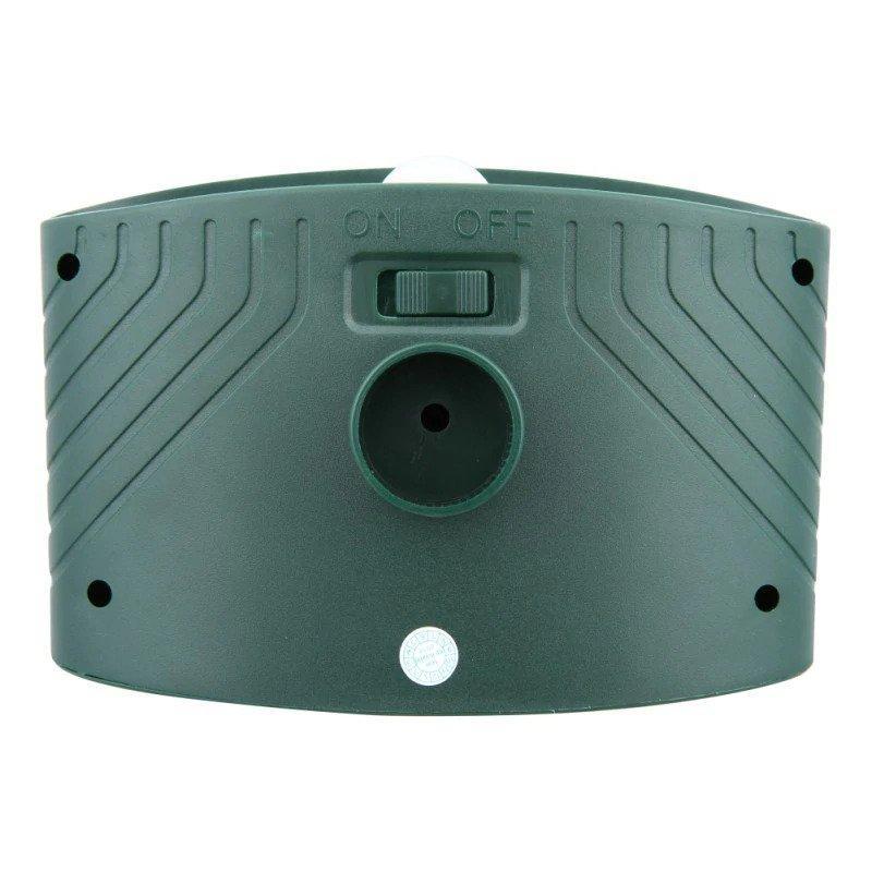 Solar Ultrasonic Rabbit Repeller with Motion Sensor and Flashing Lights for Gardens