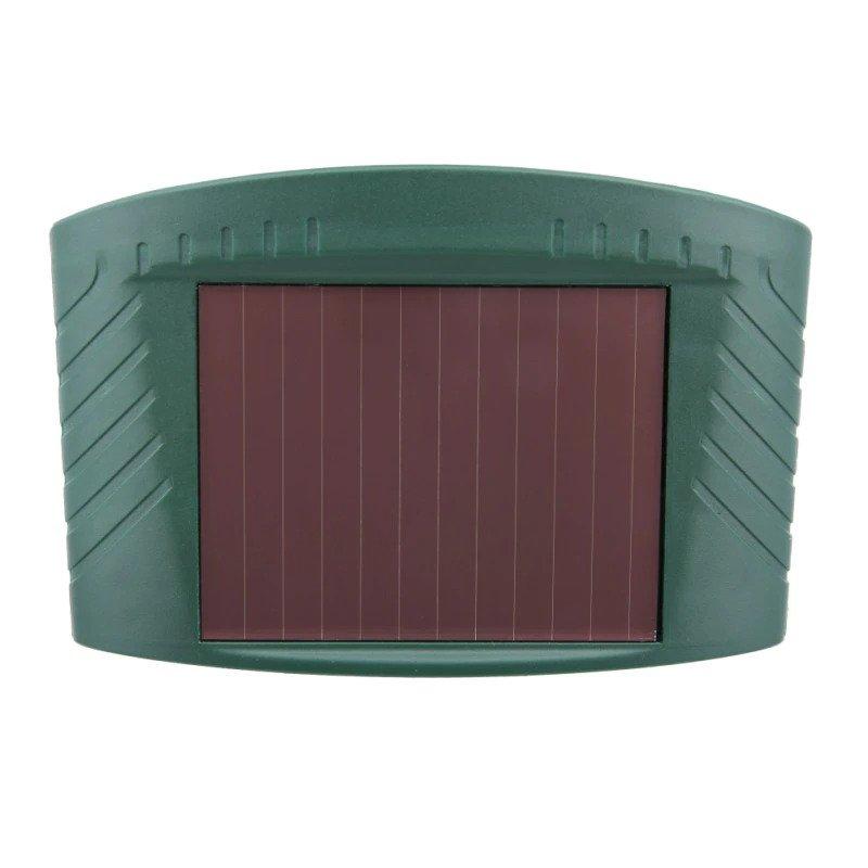 Solar Ultrasonic Rabbit Repeller with Motion Sensor and Flashing Lights for Gardens