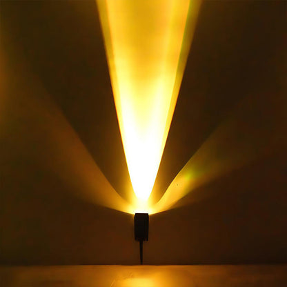 Solar LED Pathway Light with Adjustable Zoom Beam and RGB Color Options