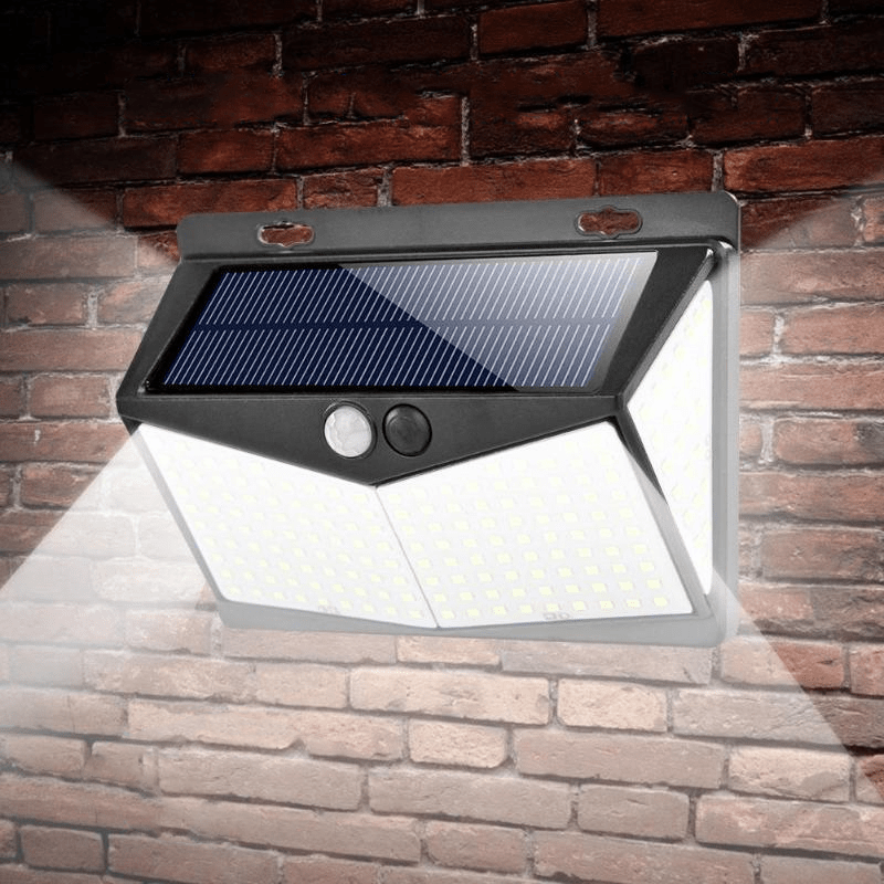 Motion Sensor Solar Light with 800 Lumens and 16-Foot Detection Range