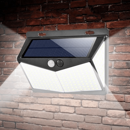 Motion Sensor Solar Light with 800 Lumens and 16-Foot Detection Range