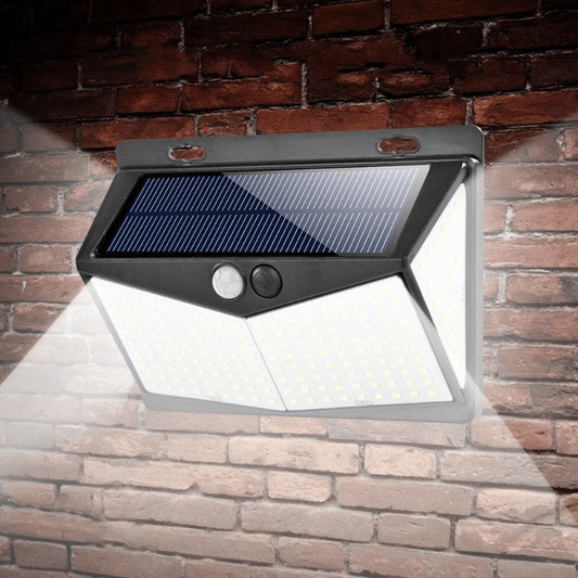 Motion Sensor Solar Light with 800 Lumens and 16-Foot Detection Range