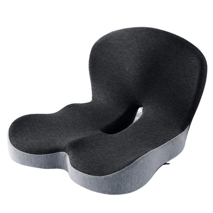 Memory Foam Seat Cushion with Anti Slip Base and Washable Cover