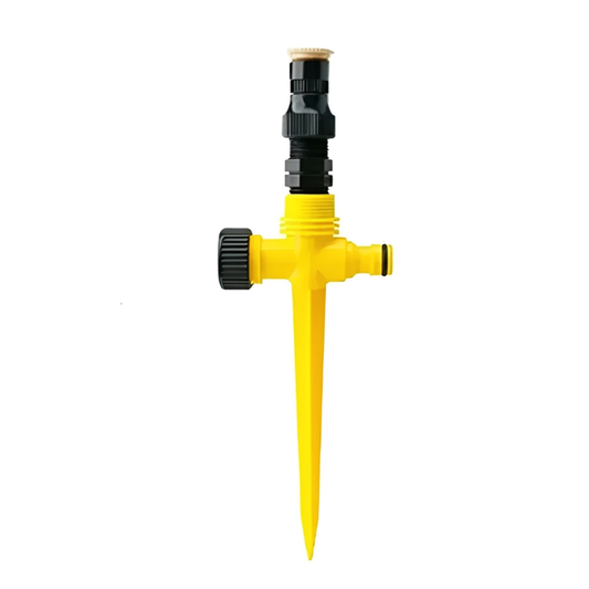 Rotating Garden Sprinkler with Adjustable Spray and Full Circle Coverage