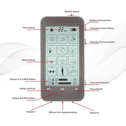 Verve TENS Unit and EMS Muscle Stimulator