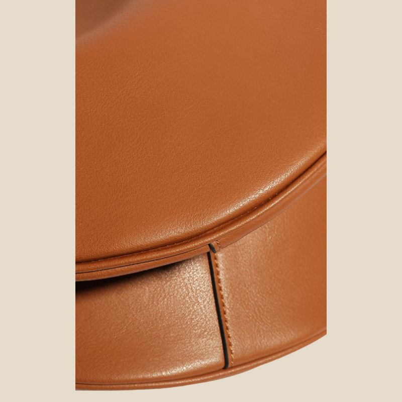 Odette Vintage læder hobo-taske