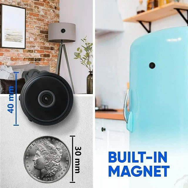 Wireless Camera with Night Vision and Motion Detection, 1080p HD Recording