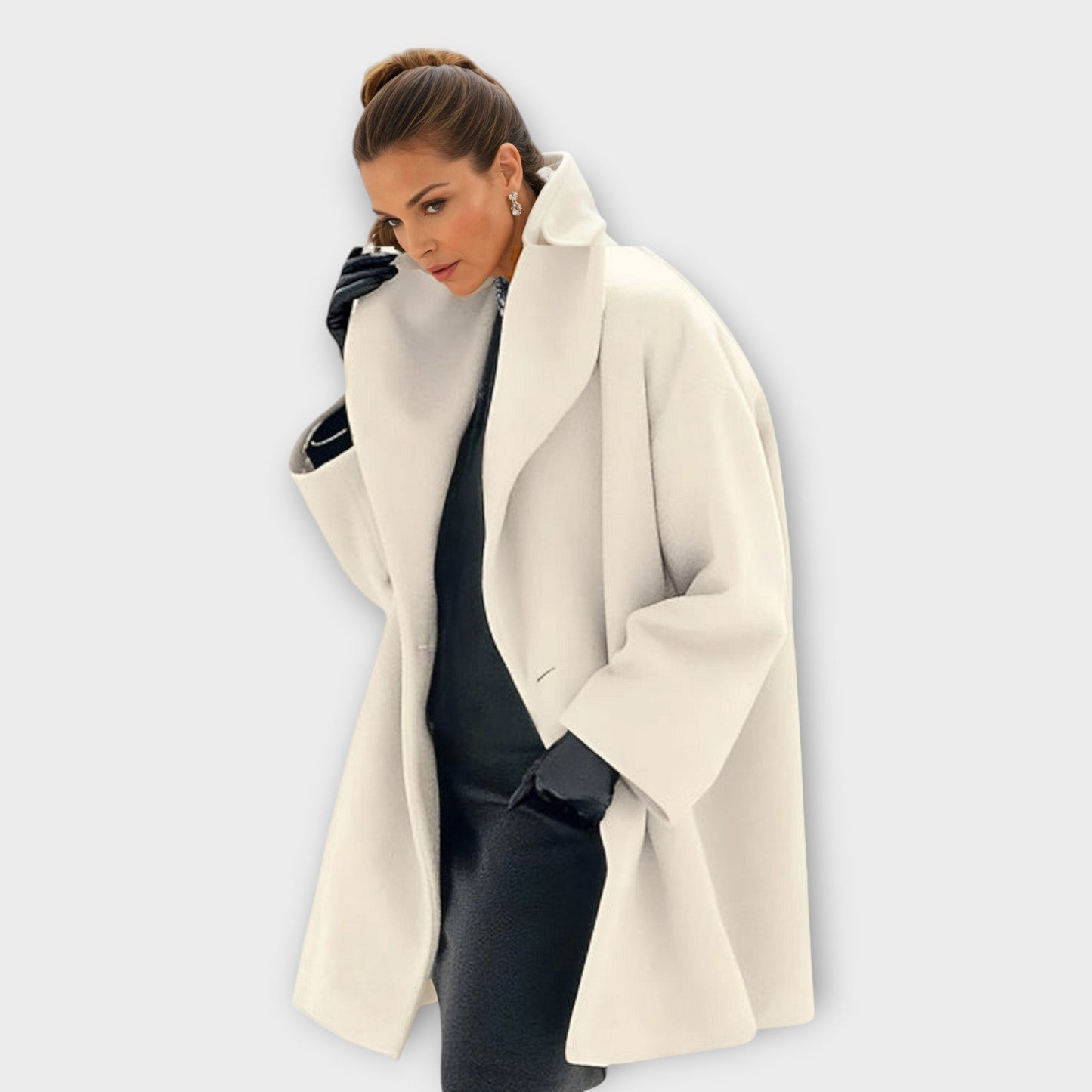 Luna Oversized Hooded Coat