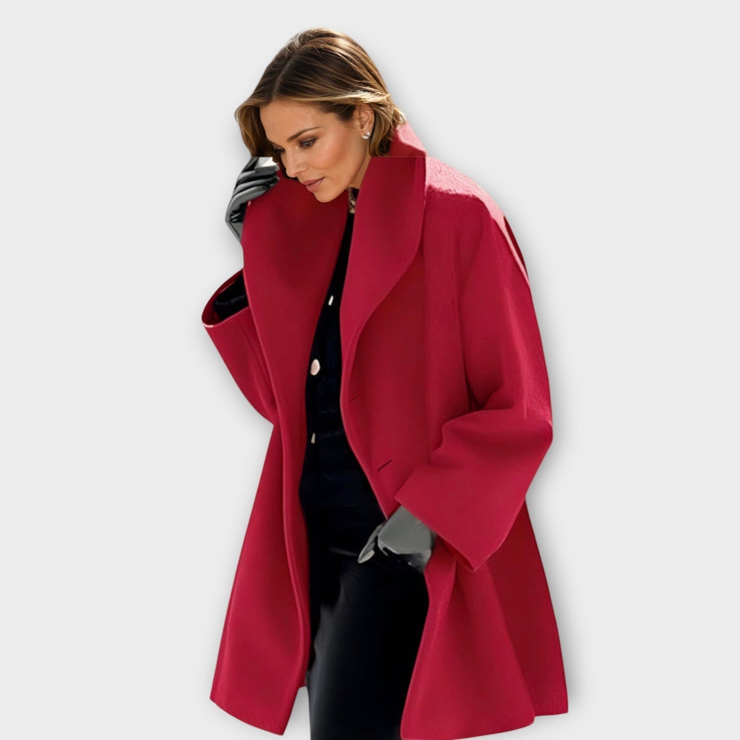 Luna Oversized Hooded Coat