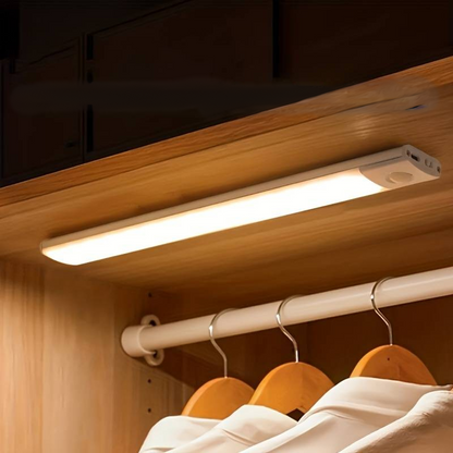 Motion Sensor LED Light with Magnetic Mount and Adjustable Brightness, Rechargeable