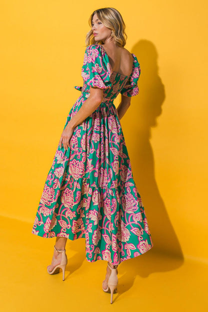 Luna Poplin Ankle Dress