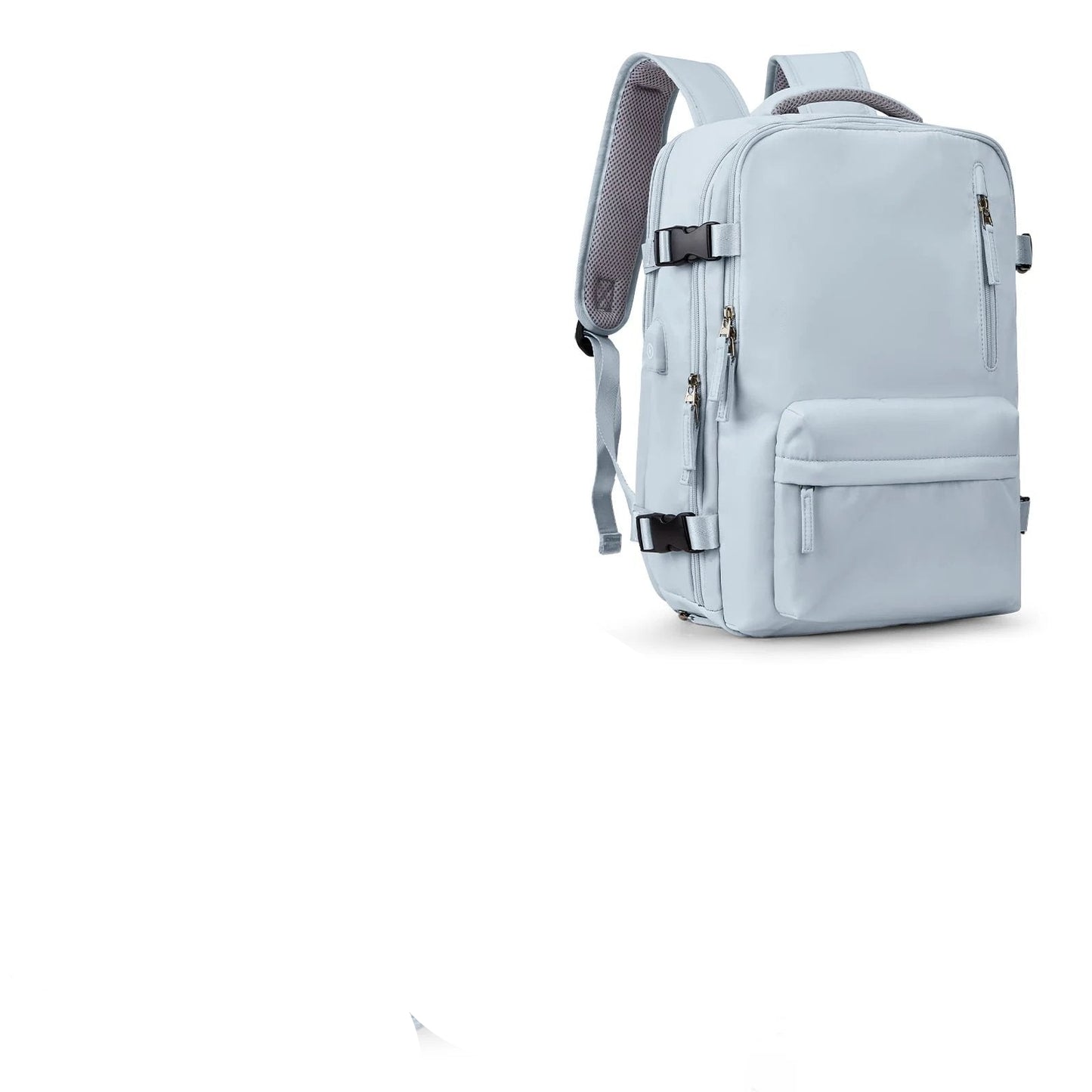 Women's 35L Backpack with USB Charging Port and Laptop Compartment, Wet Shoe Storage