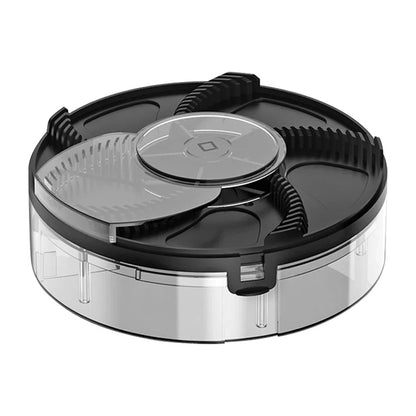 Rechargeable Fly Trap with Rotating Capture Chamber and Battery