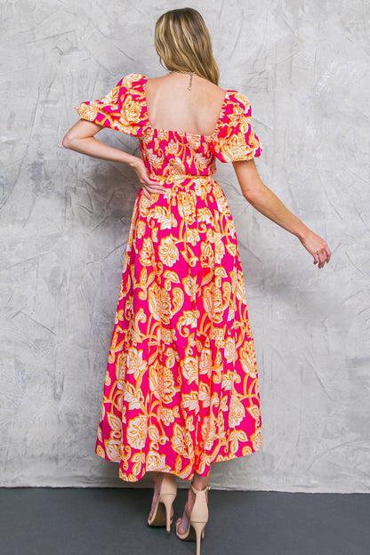 Luna Poplin Ankle Dress