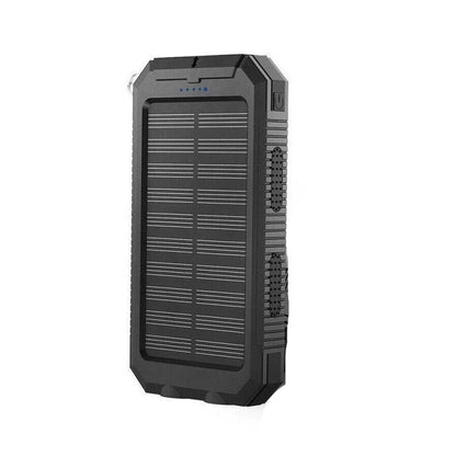 Solar Power Bank 30000mAh with Multiple USB Ports and Dual Charging
