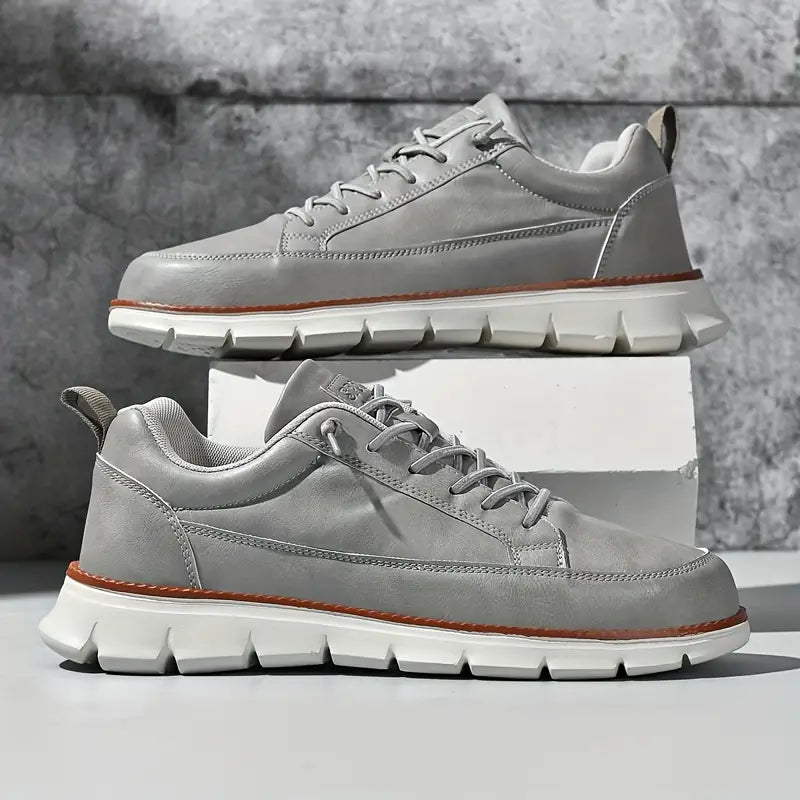 Oslo Orthopedic Leather Sneakers