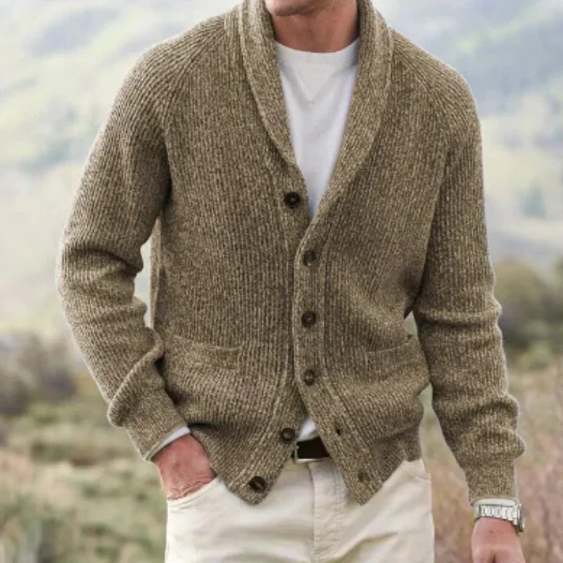 Hudson Wool Shawl Cardigan