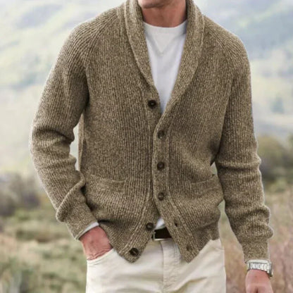 Hudson Wool Shawl Cardigan