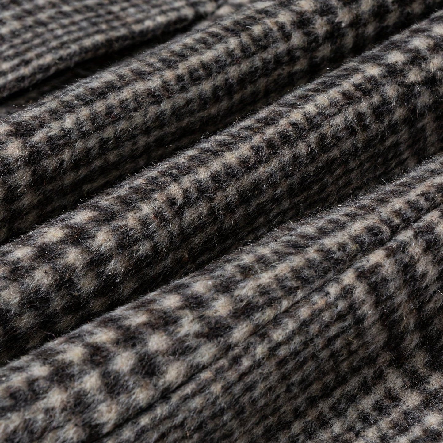 Oxford Plaid Wool Overcoat