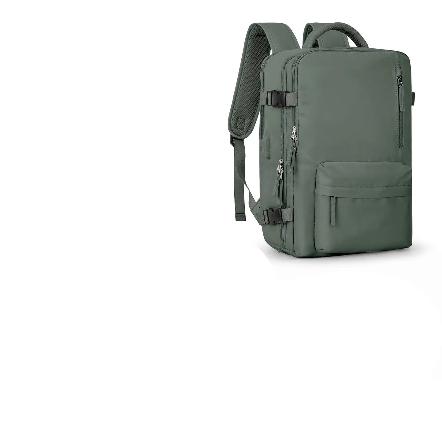 Women's 35L Backpack with USB Charging Port and Laptop Compartment, Wet Shoe Storage