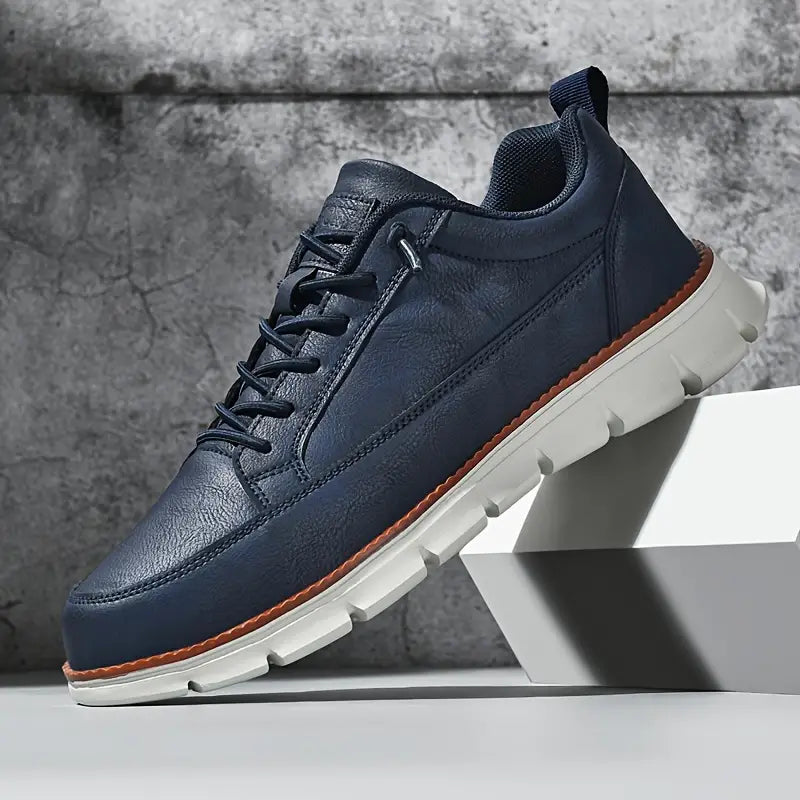 Oslo Orthopedic Leather Sneakers