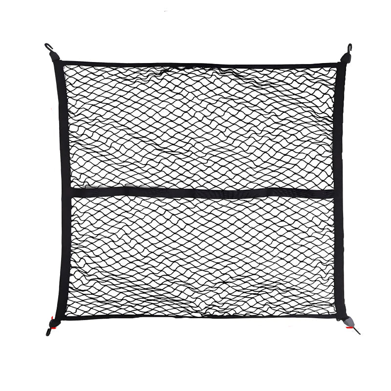 Elastic Nylon Cargo Net with Reinforced Edges and Encrypted Mesh Pattern for Truck Beds