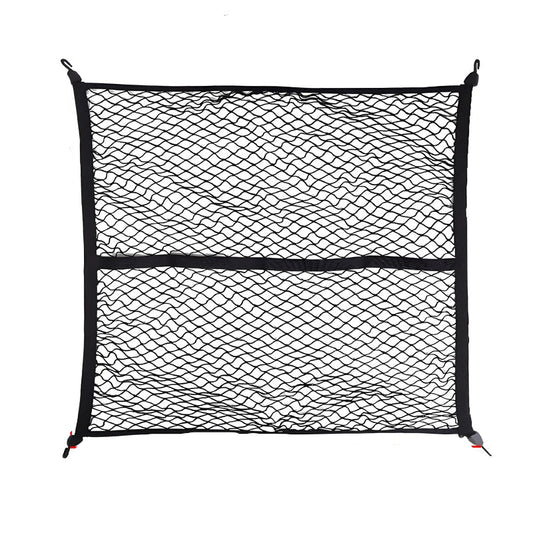 Elastic Nylon Cargo Net with Reinforced Edges and Encrypted Mesh Pattern for Truck Beds