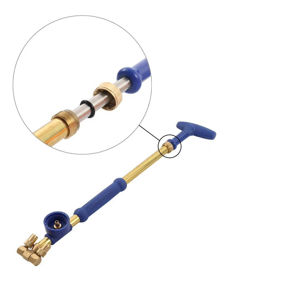 Hand Pump Sprayer with 16 Foot Spray Distance and Telescoping Brass Rod