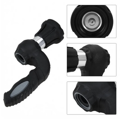 Handheld Pressure Sprayer with Adjustable Twist Nozzle and Trigger Control for Gardens