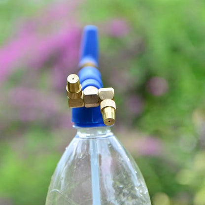 Hand Pump Sprayer with 16 Foot Spray Distance and Telescoping Brass Rod